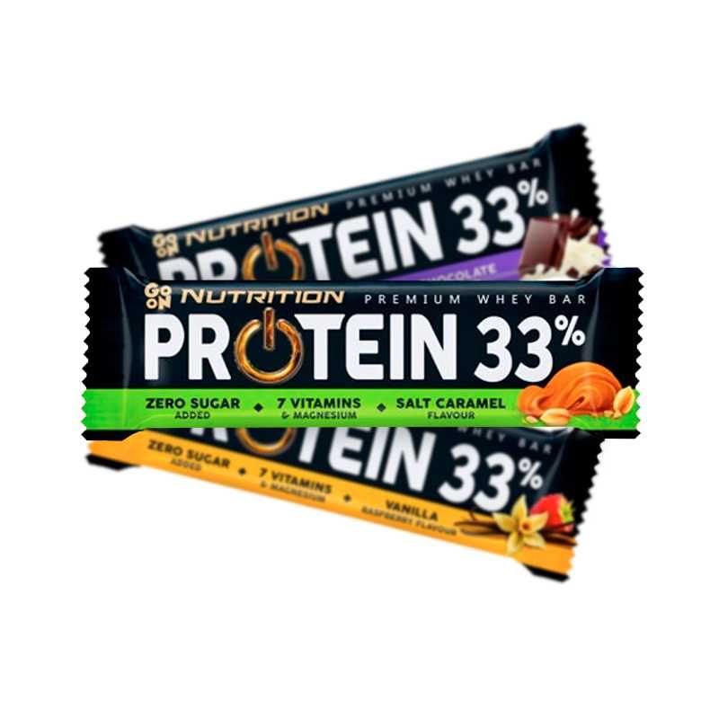 Protein 33 батончик протеїновий без цукру від Go On Nutrition