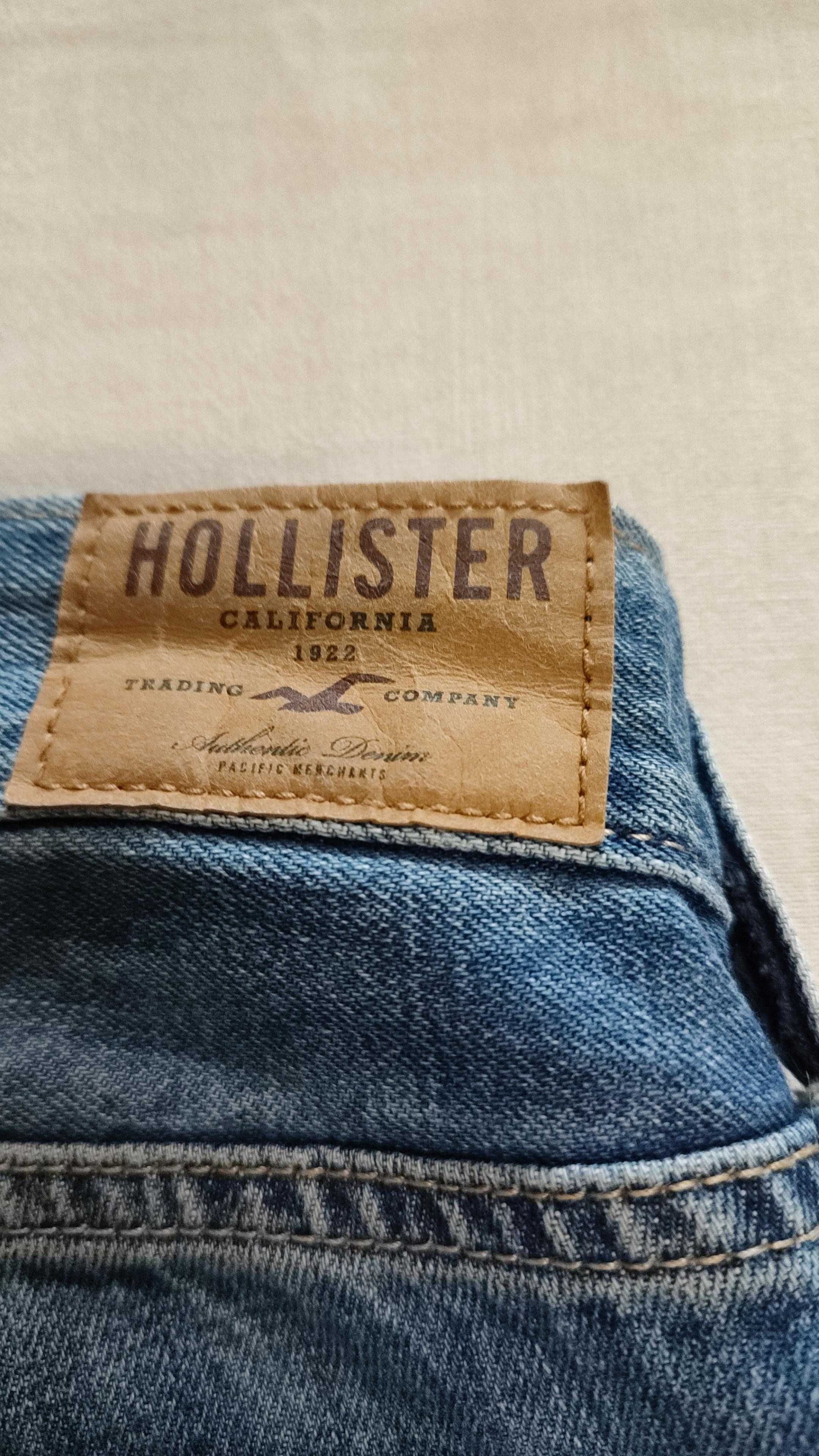 Spodnie jeansy Hollister r.25