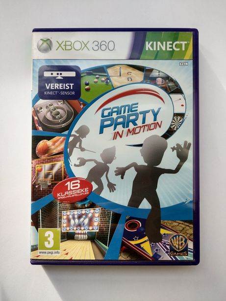 Xbox 360 Game Party in Motion 16 gier zręcznościowych KINECT