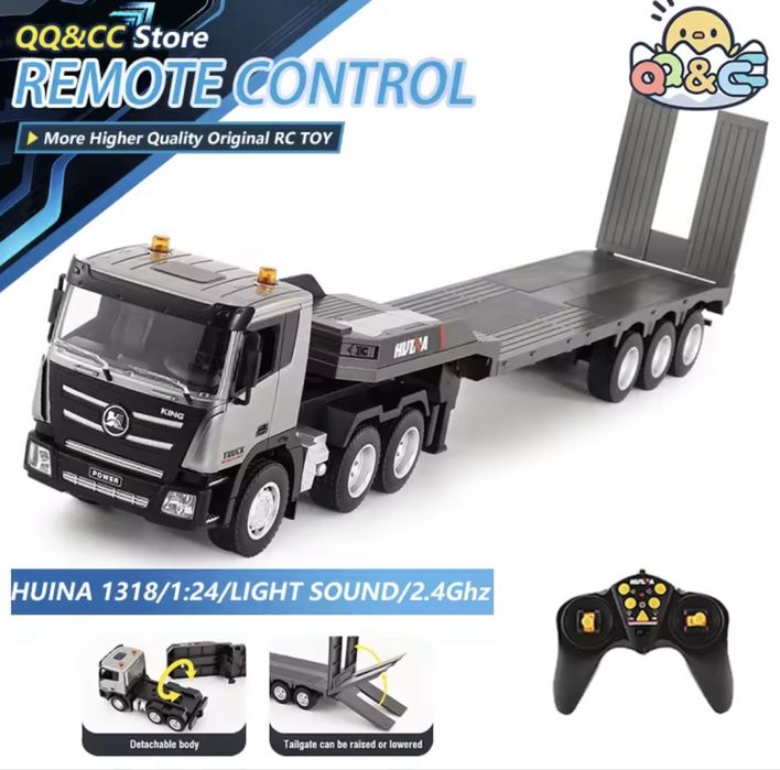 Camião telecomandado rc 1:18