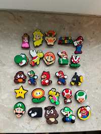 Przypinki do Crocs Mario Bros zestaw