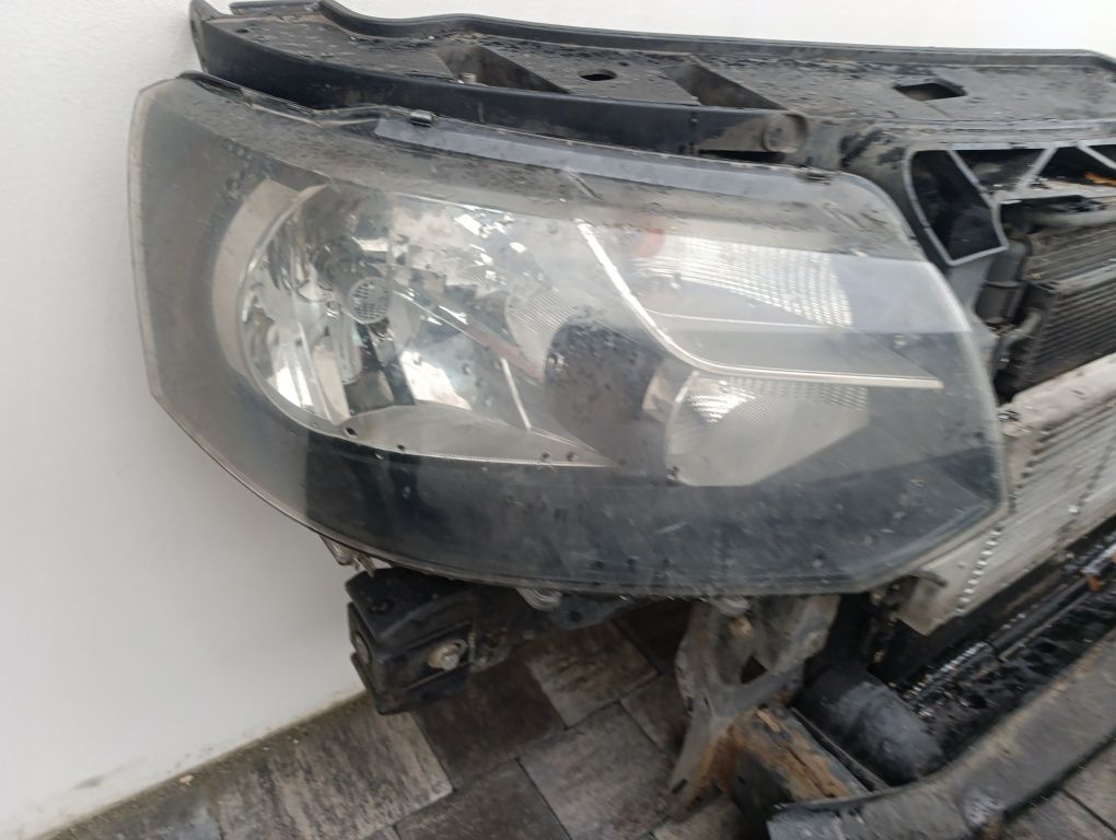 Kompletny przód VW t5 lift maska zderzak lampy pas przedni