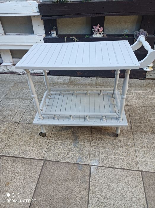 Carrinho de chá exterior