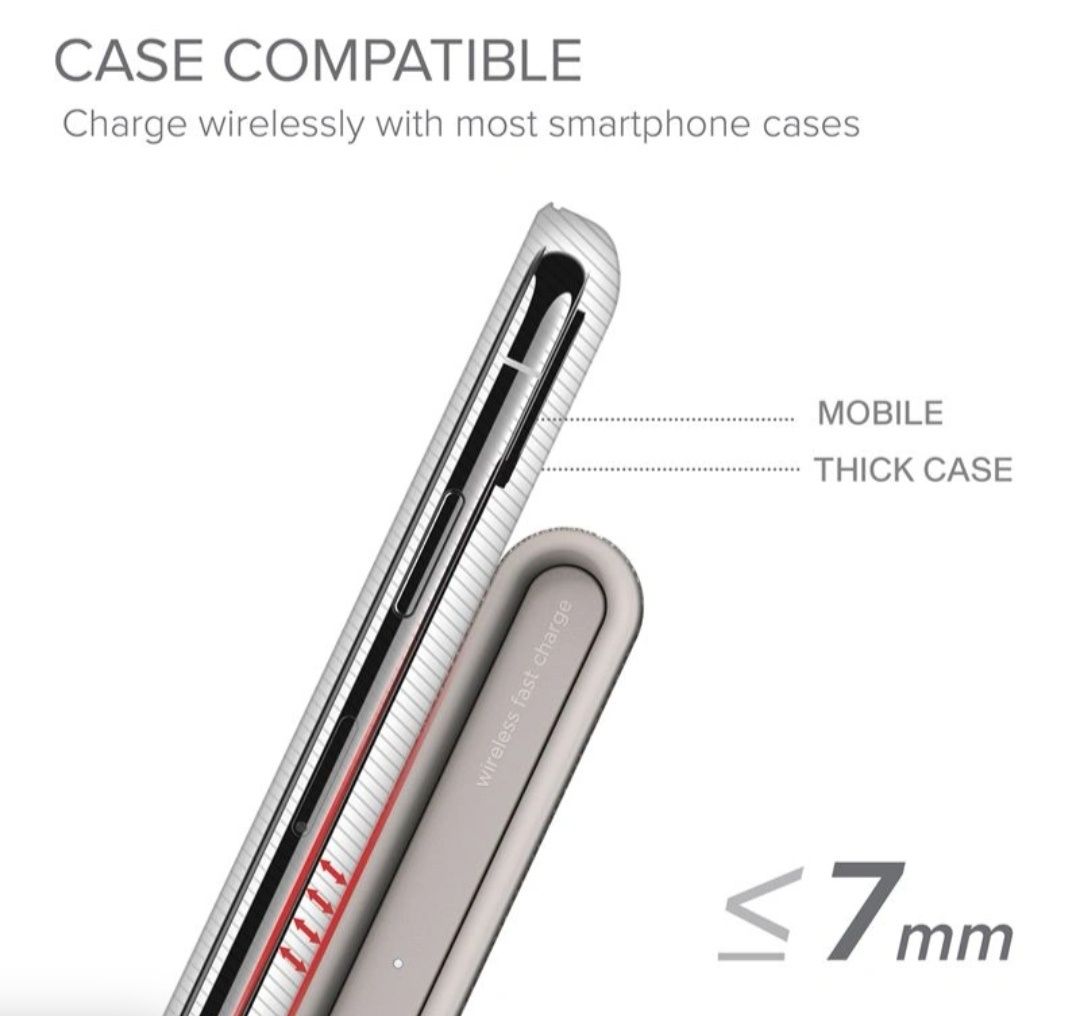Szybkie ładowanie 10 W dla Androida i 7,5 W dla iPhone'ów