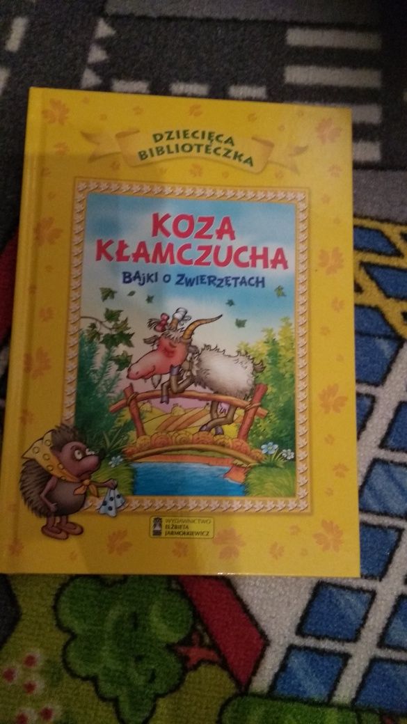 NOWA książka dziecięca biblioteczka wesoła huśtawka koza kłamczucha