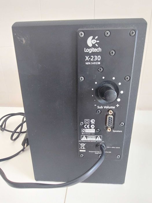 Coluna de som/subwoofer Logitech