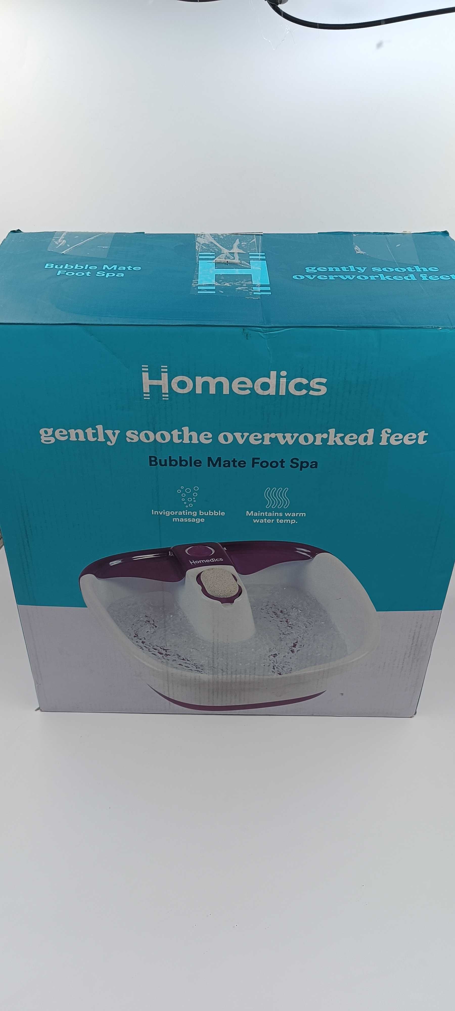 HoMedics Foot Spa  masażer do stóp hydromasaż przyjemna kąpiel  fb-55p