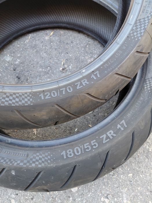 Continental - 180/55/17, 120/70/17