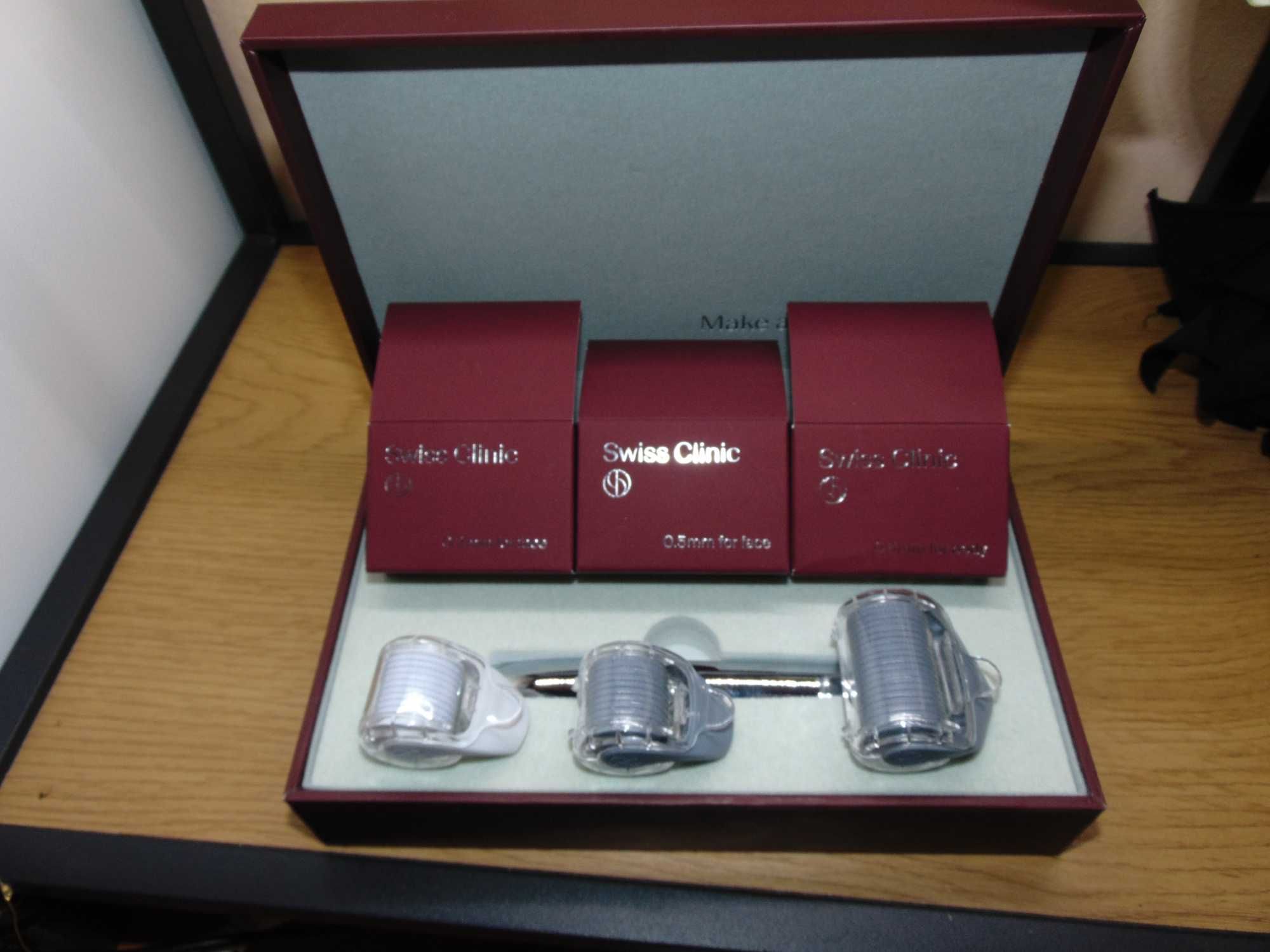 Swiss Clinic - zestaw rolerów mikroigłowych Microneedling Treatment