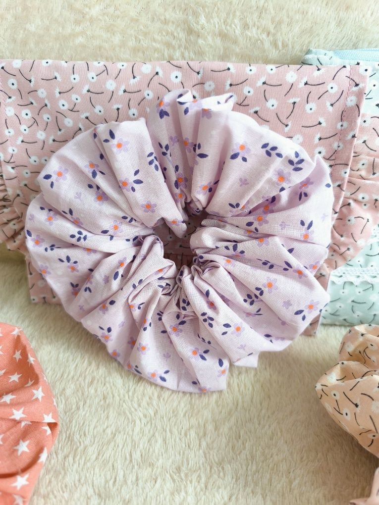 Gumka scrunchie handmade