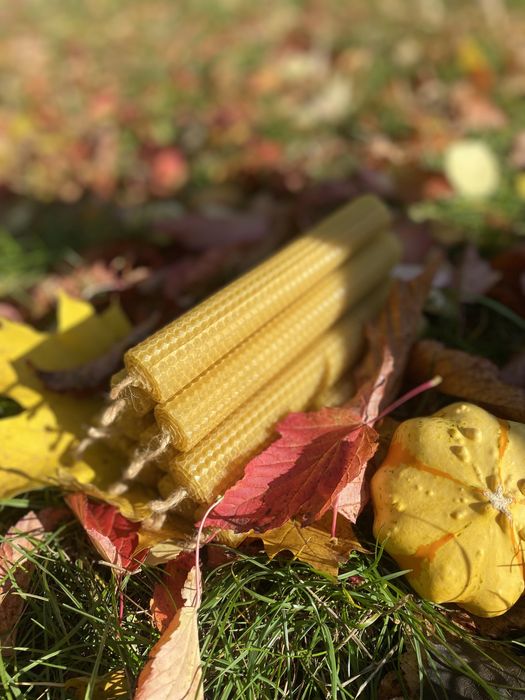 Свічки з вощини натуральні