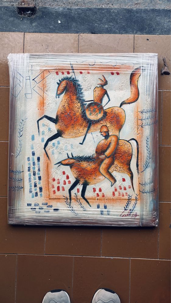 Quadro pintura D Quixote