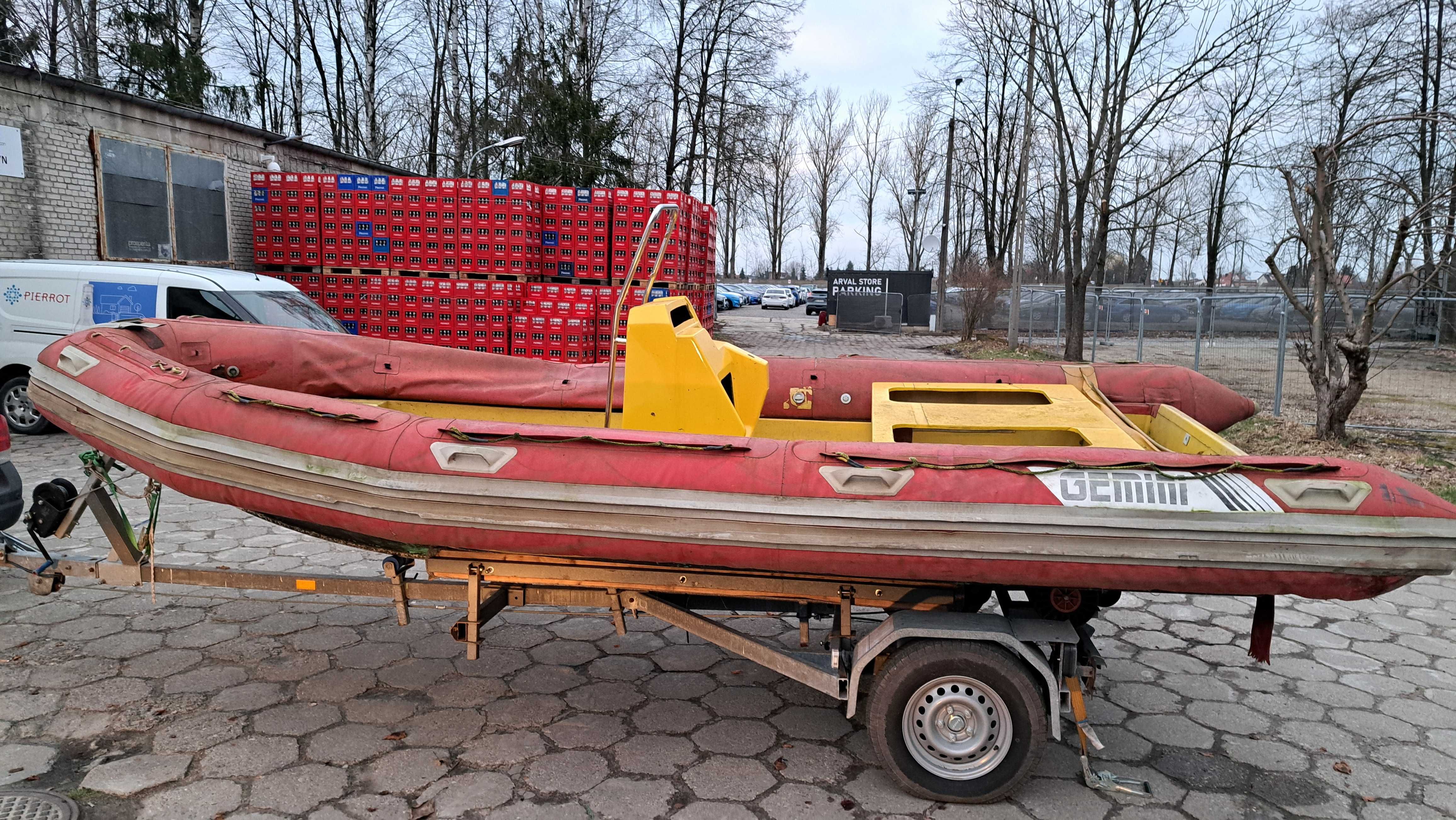 Sprzedam łódź typu RIB Gemini 6,0 metrów długości