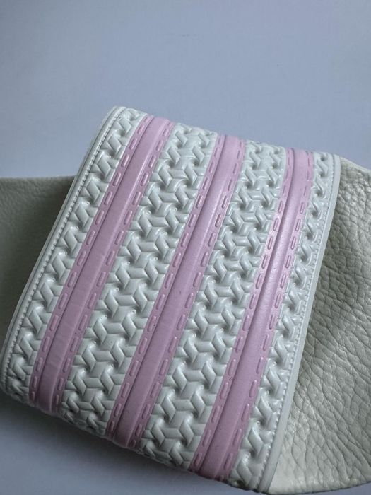 Nowe klapki damskie ADIDAS ADILETTE W białe różowe 37