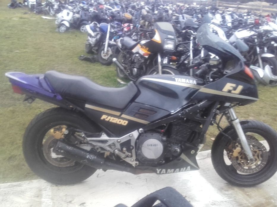 Yamaha fj1200 fj 1200 silnik gaźniki lagi felga tarcze koło bak części