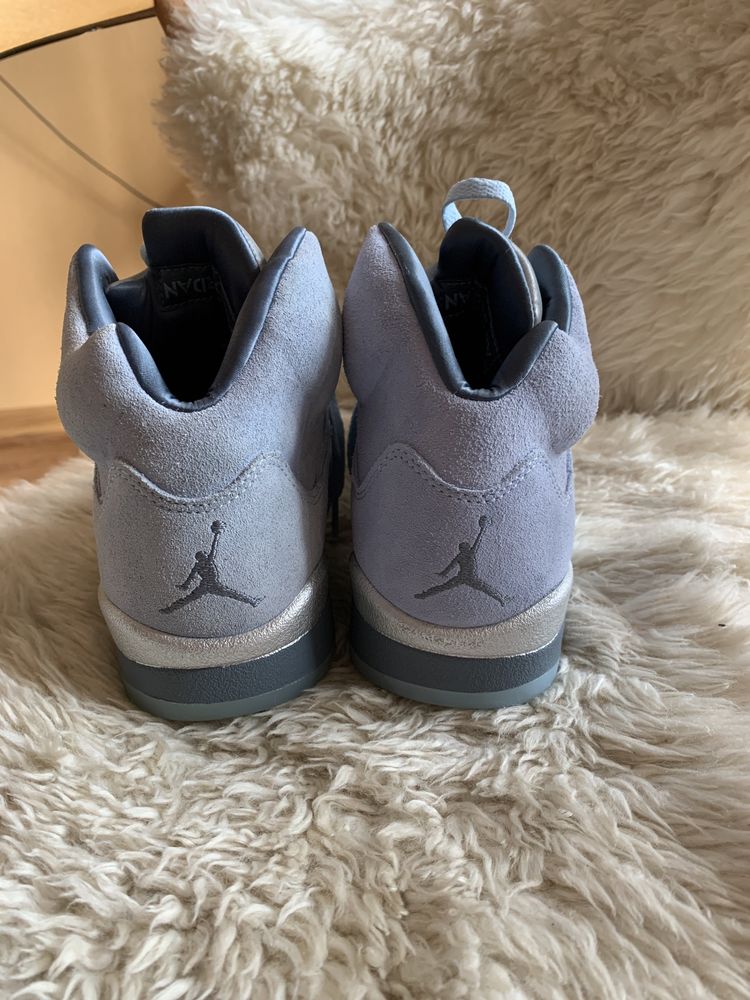 ОРИГИНАЛ Красовки Nike Jordan 5 Retro Bluebird 38