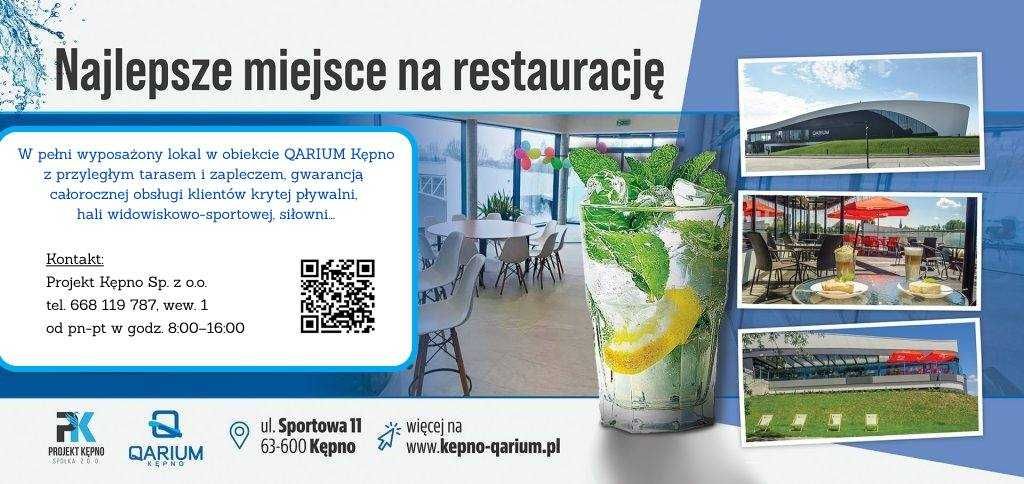 Wynajmę lokal gastronomiczny w QARIUM Kępno