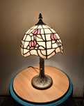 Lampa witrażowa stołowa / nocna / biurowa Tiffany