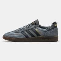 Кроссовки Adidas Spezial Handball Grey серые низкие Адидас кеды