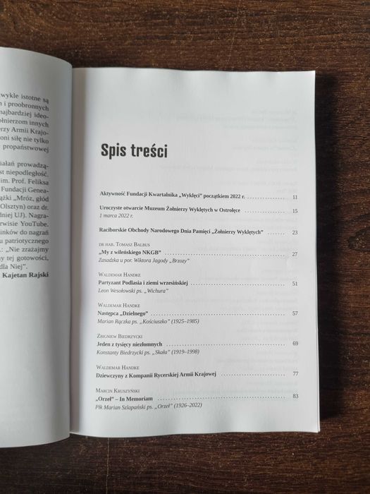 Kwartalnik Wyklęci poświęcony żołnierzom wyklętym