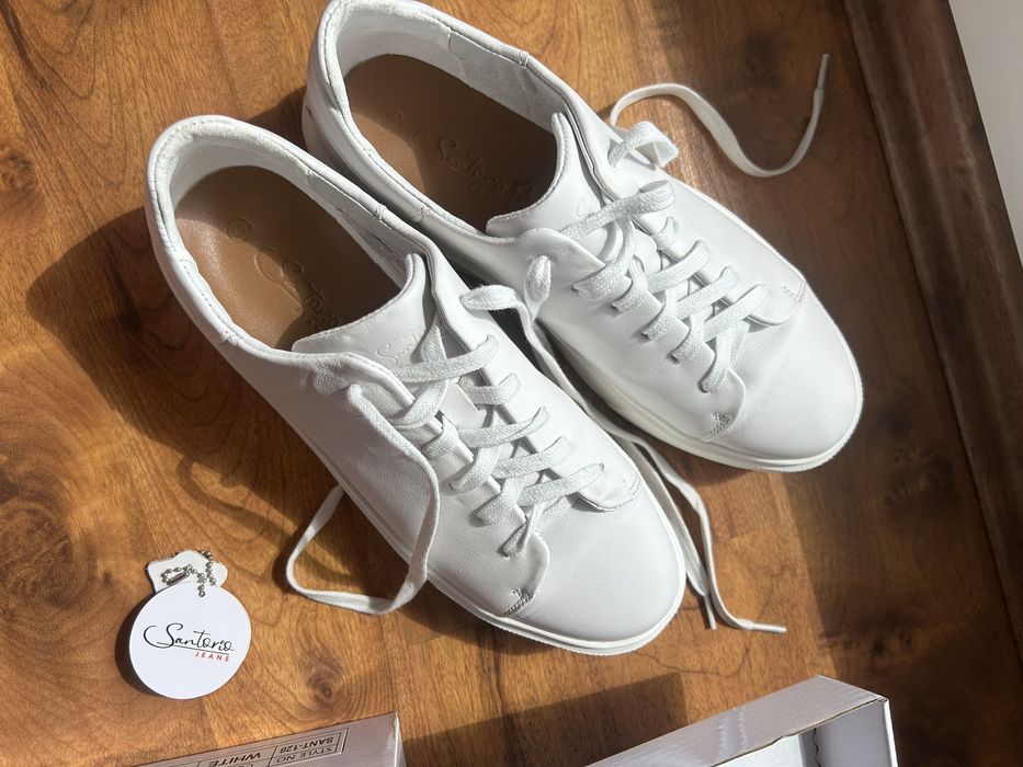 Nowe sneakersy skorzane