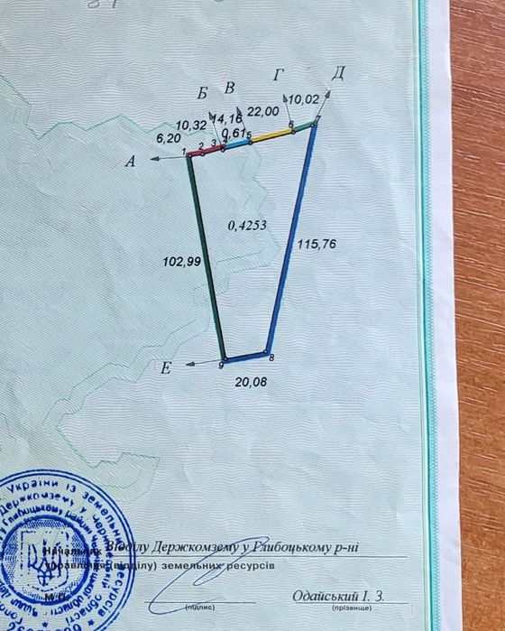 Земельна ділянка 42.5сот. Коровія