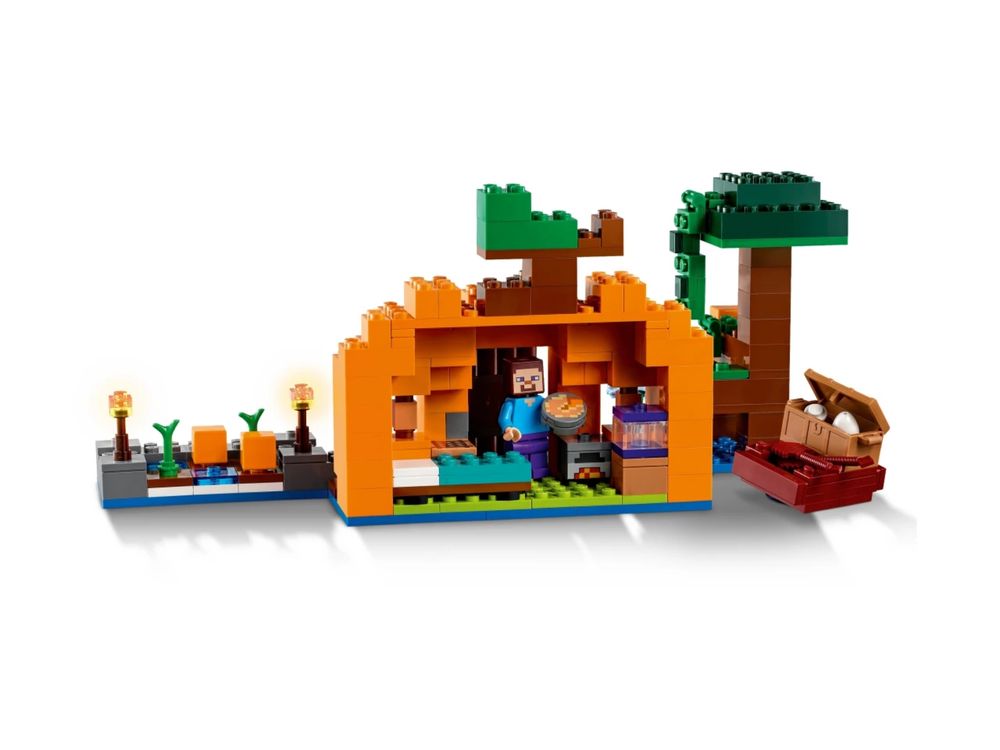 LEGO Minecraft Dyniowa Farma 21248 – 257 elementów