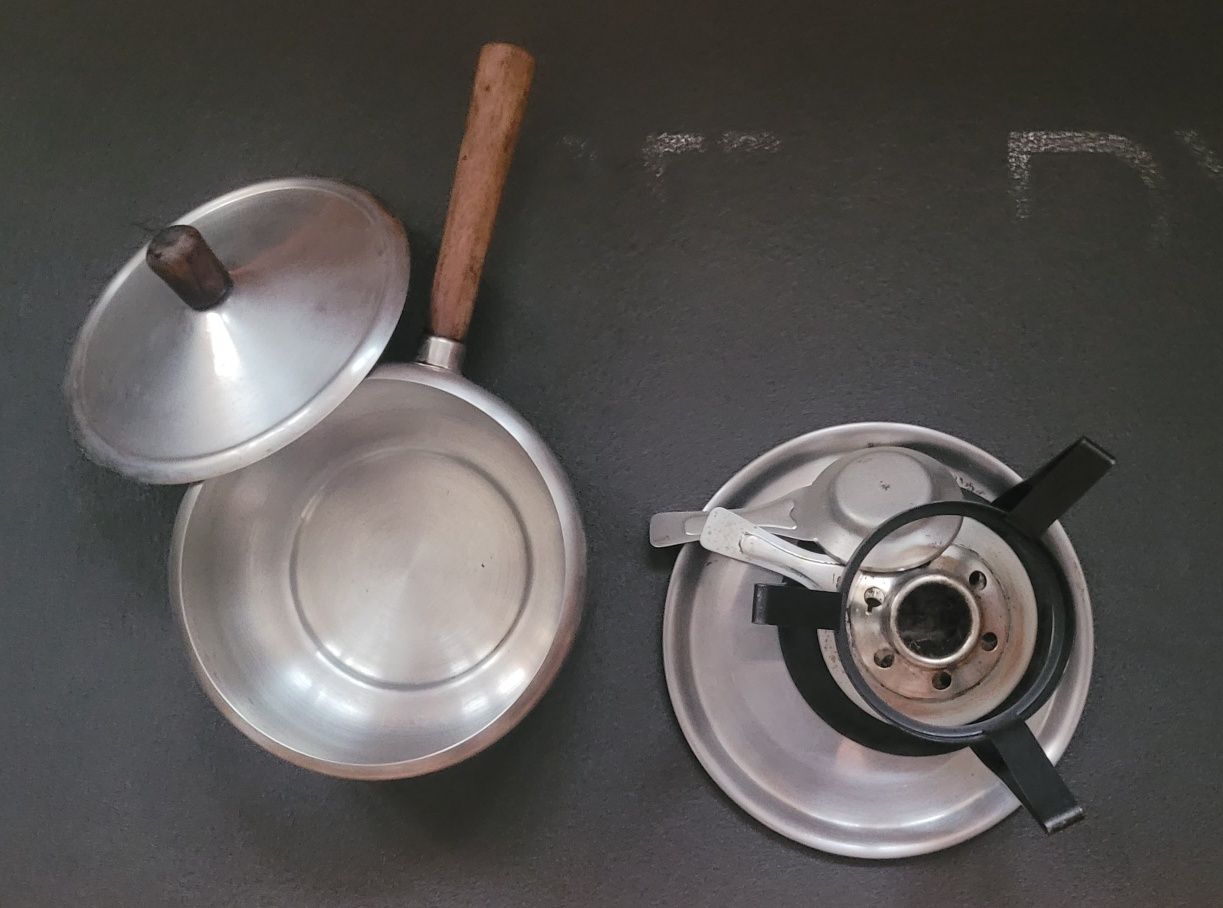 Picadora e conjunto fondue