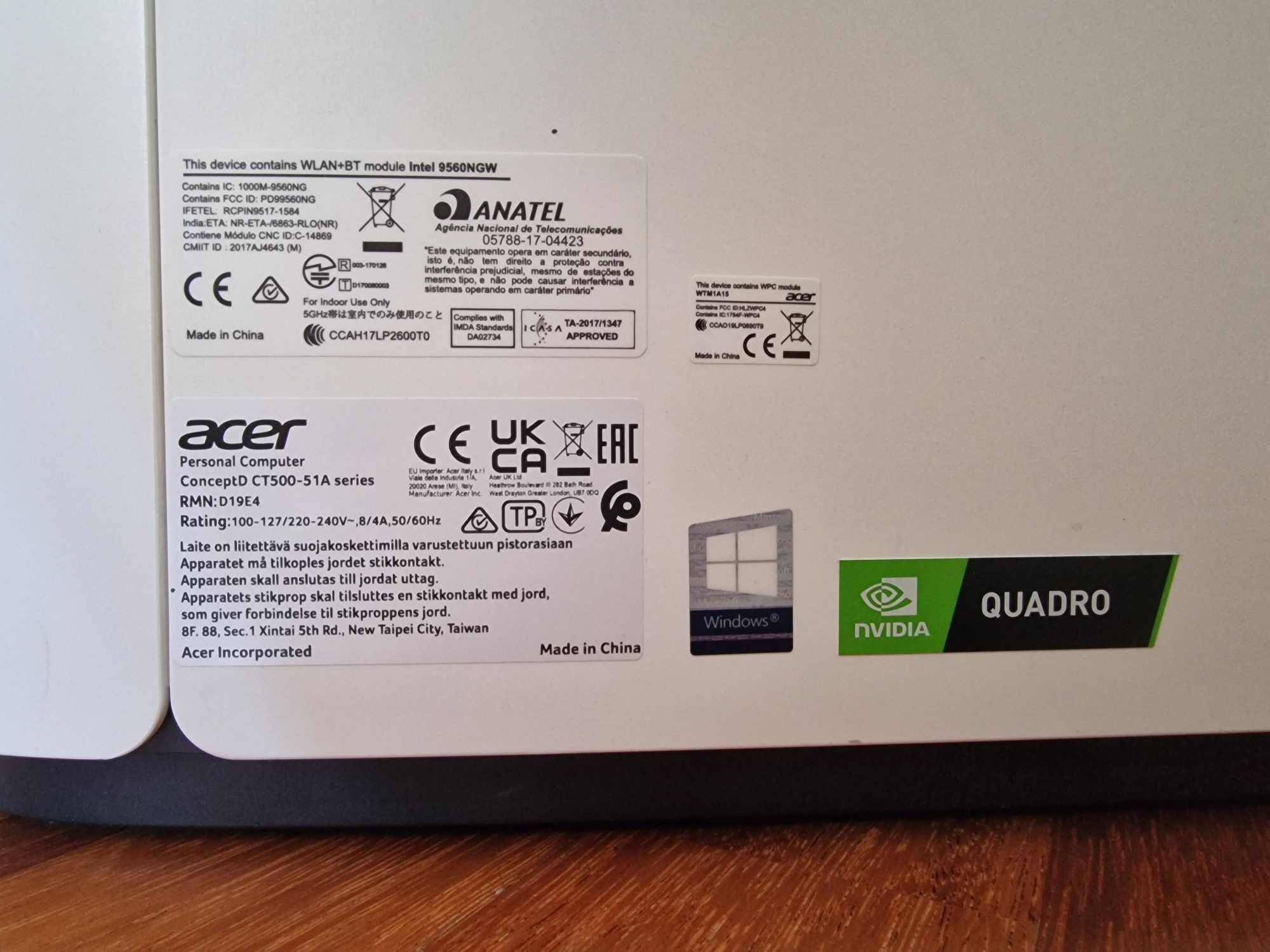 Komputer stacjonarny acer concept D 64gb ram