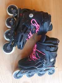 Rollerblade Twister r38.5 wk 245mm Sg7 supreme 80mm 85A Rolki Slalom