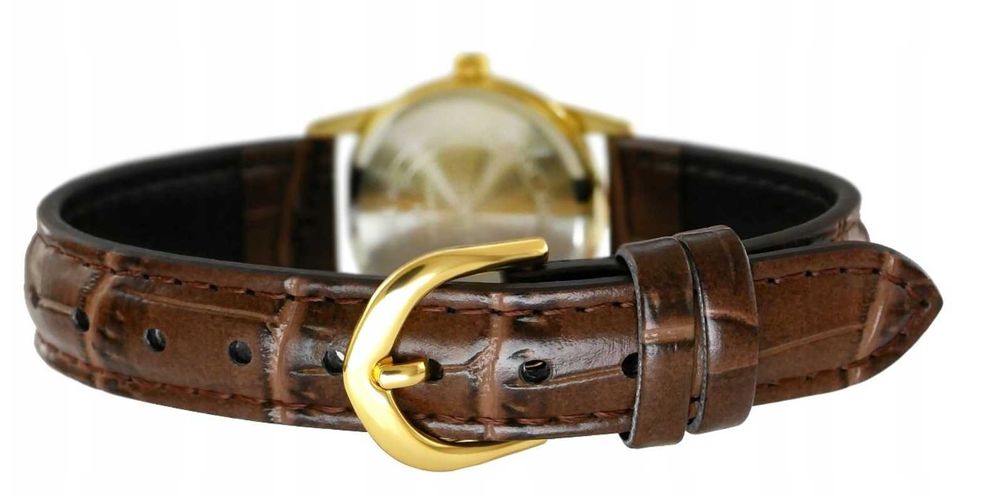 Zegarek Damski CASIO LTP-V001GL-9BUDF  Skórzany Pasek + Oryginalny BOX