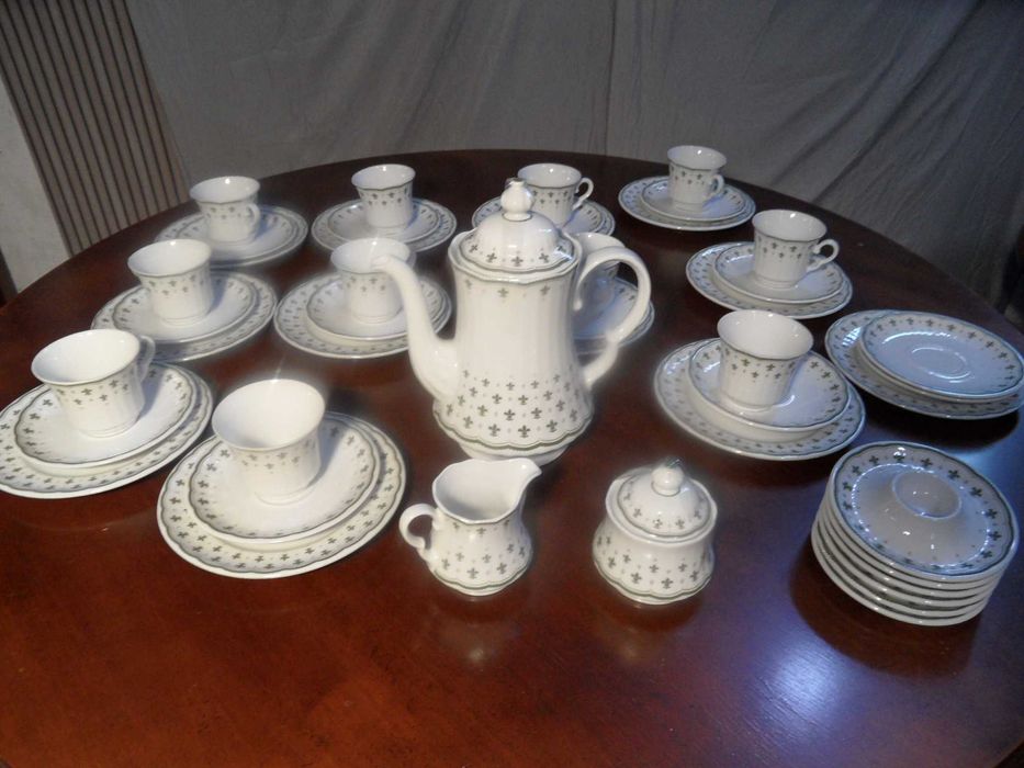 Aerwis Kawowy na 10 Osób  Porcelana Bavaria Winterling