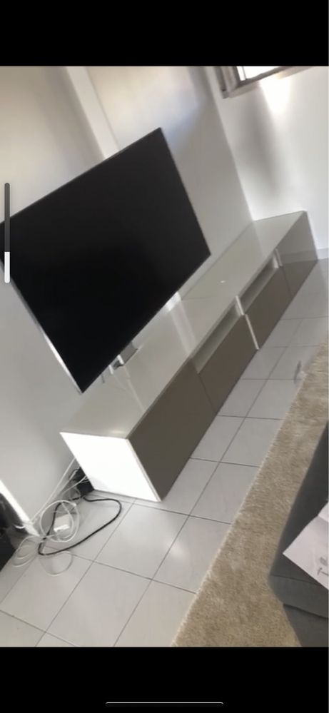 BESTA móvel de TV IKEA + suporte TV