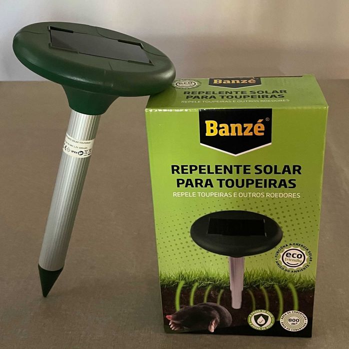 Repelente Solar para toupeiras
