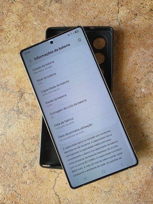 Troca Samsung s25 ultra 12/256Gb semi novo