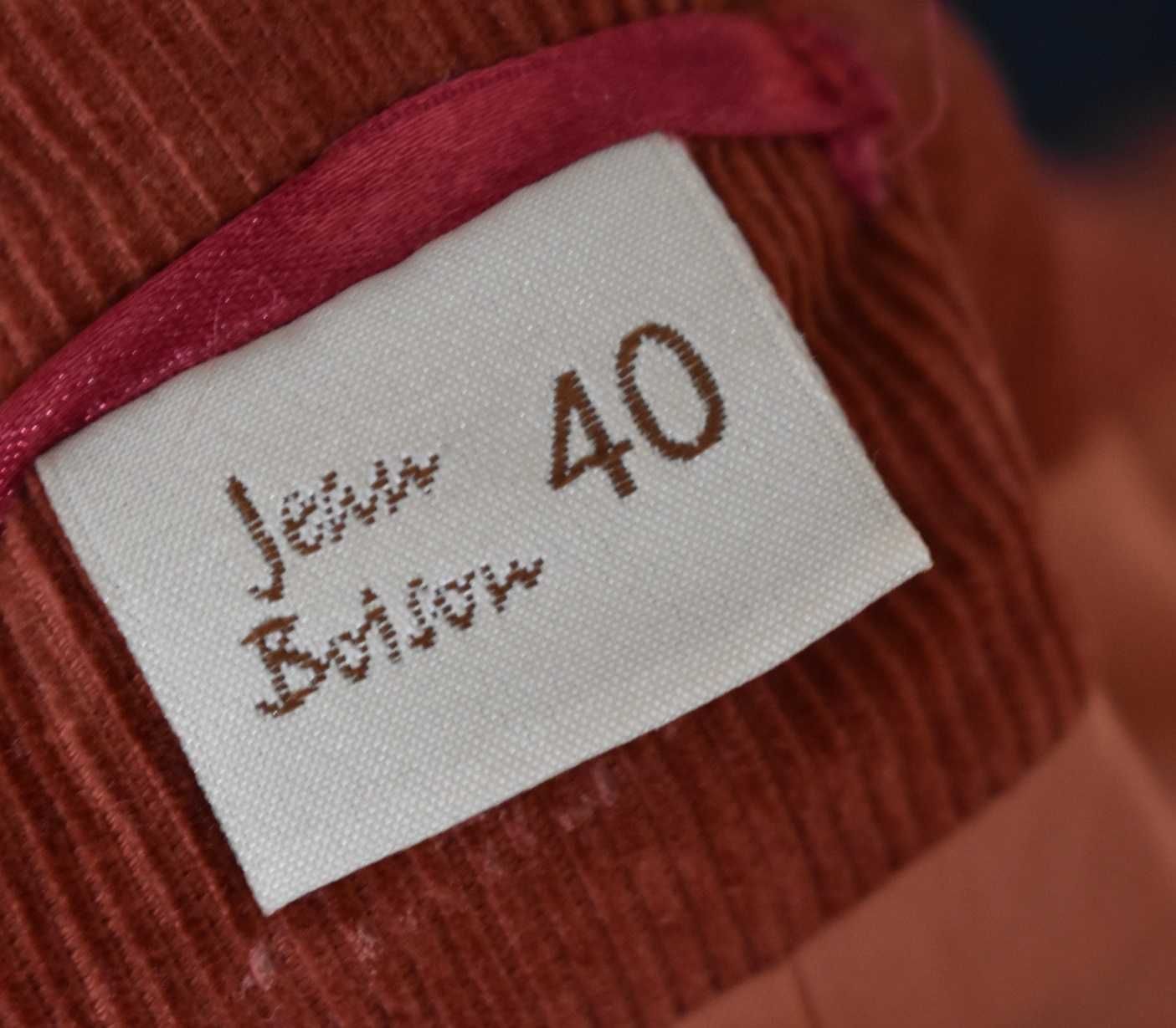 Marynarka 40 L żakiet blazer sztruksowa elegancka biurowa slim bawełna