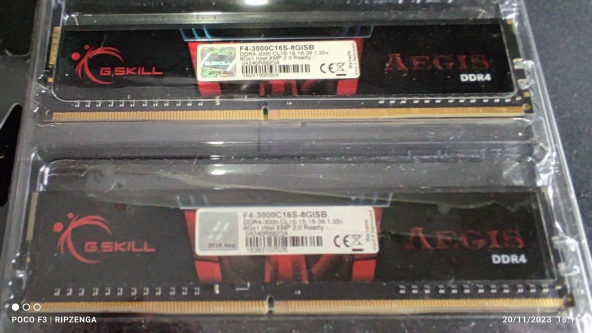 DDR4 Gskill kit 16G