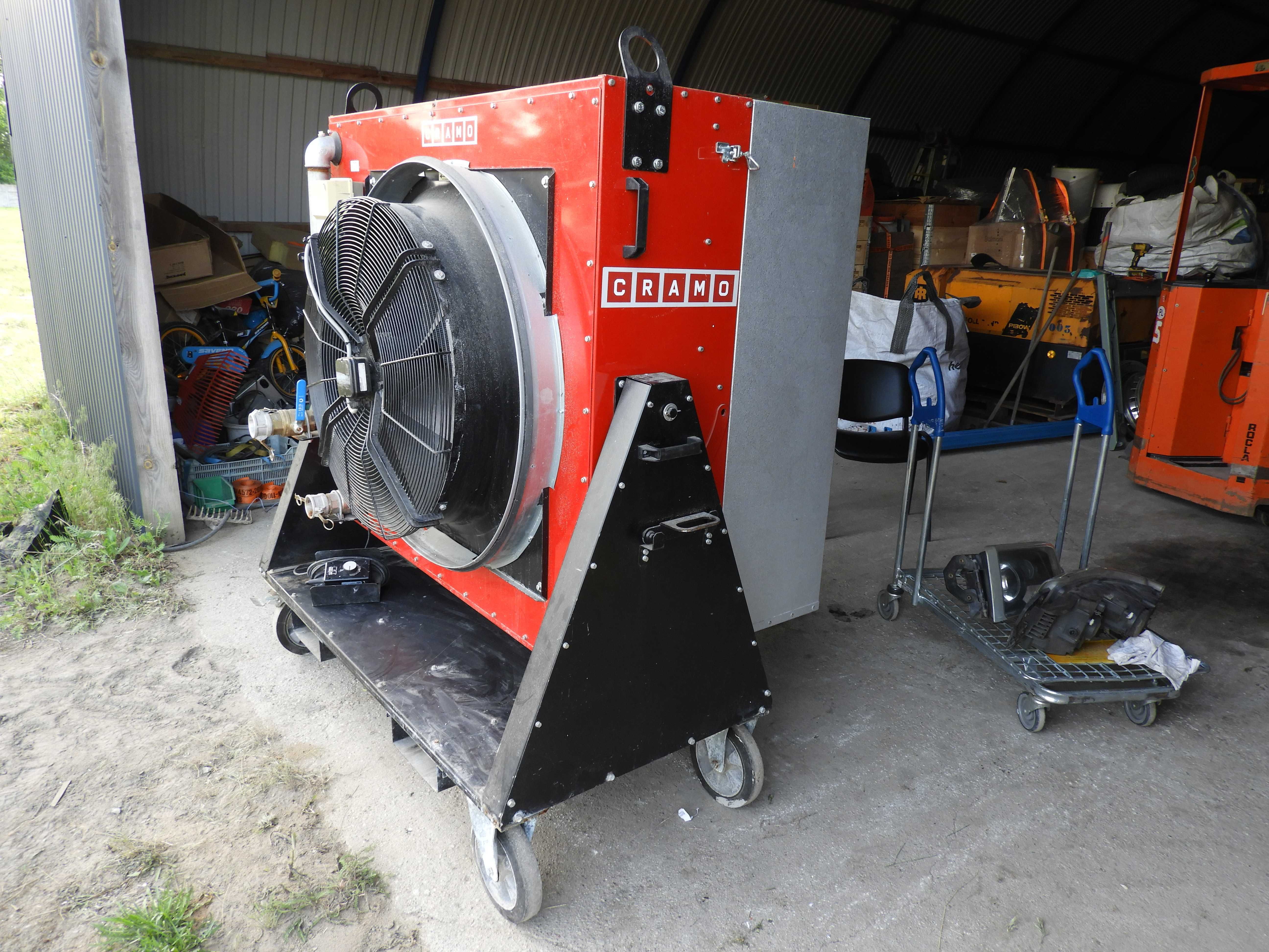 Nagrzewniac wodna, wentylator Cramo Polartherm  WHT 250 Typ 6105