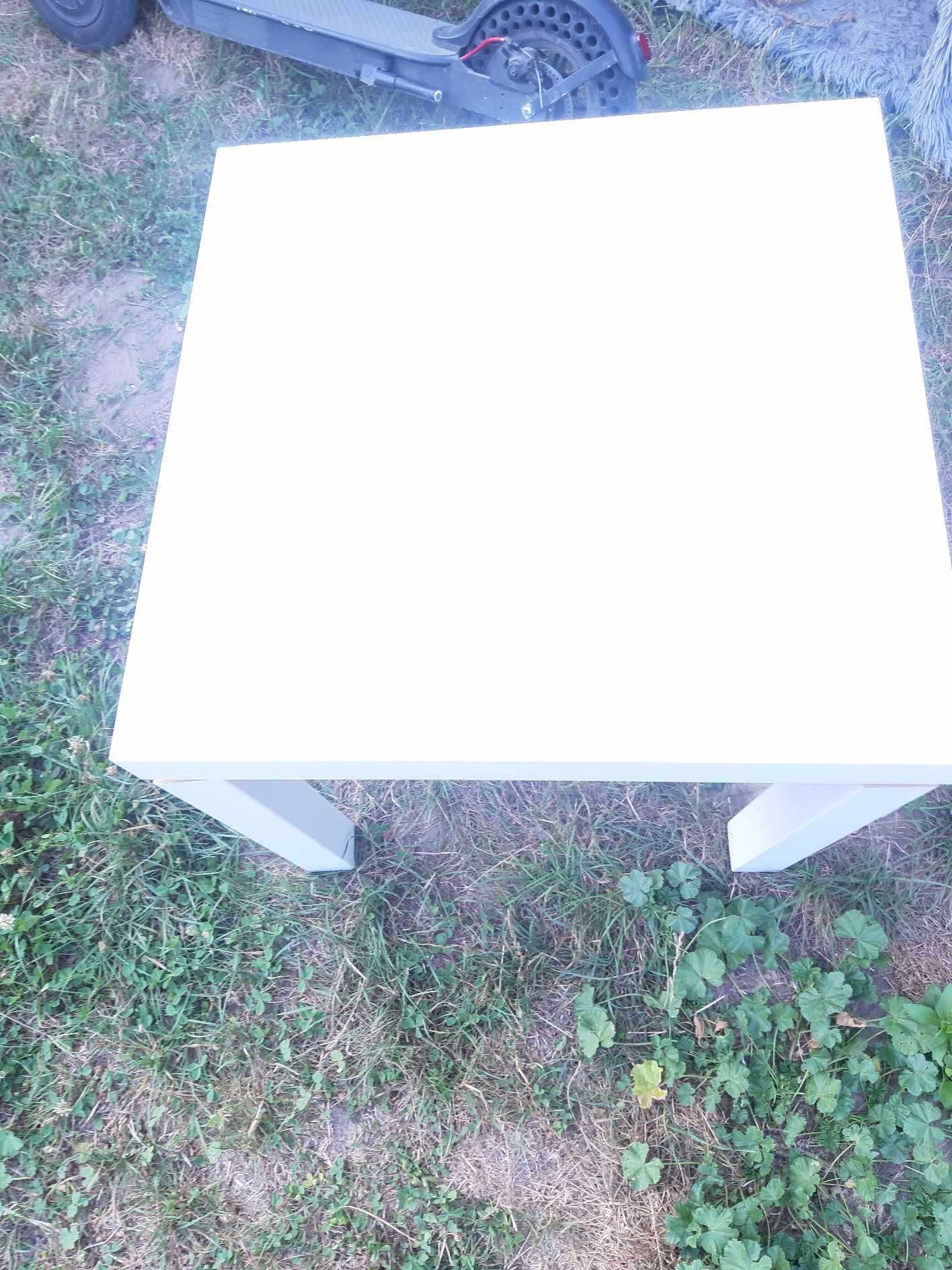 Stolik biały IKEA wymiar.: 55 cm X 55 cm X wysoki 46 cm