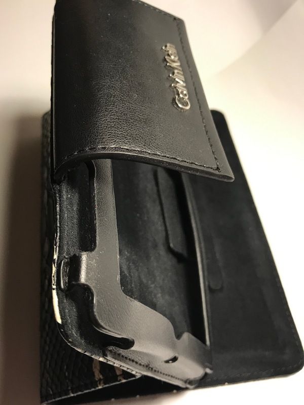 CALVIN KLEIN Etui ( futerał ) na iPad mini 2, 3 „skóra krokodyla"