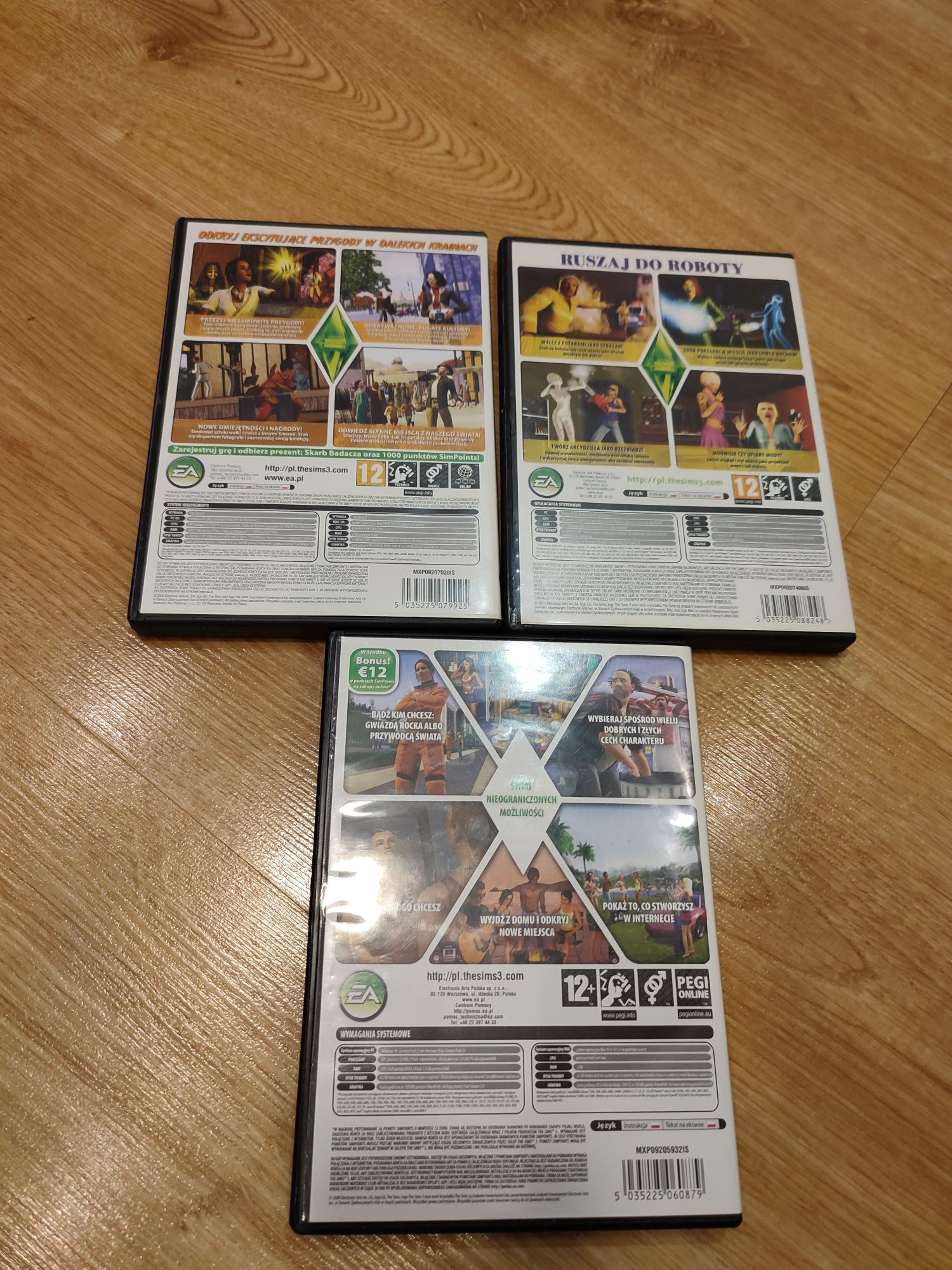 Gra The Sims 3 plus dodatki Kariera i Wymarzone podróże PC Mac