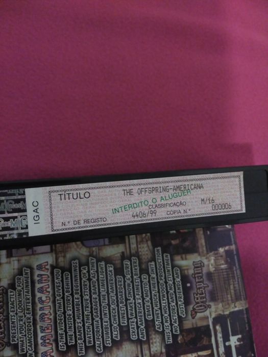 VHS Offspring . Americana.