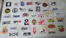Autocolantes JDM - Várias Marcas