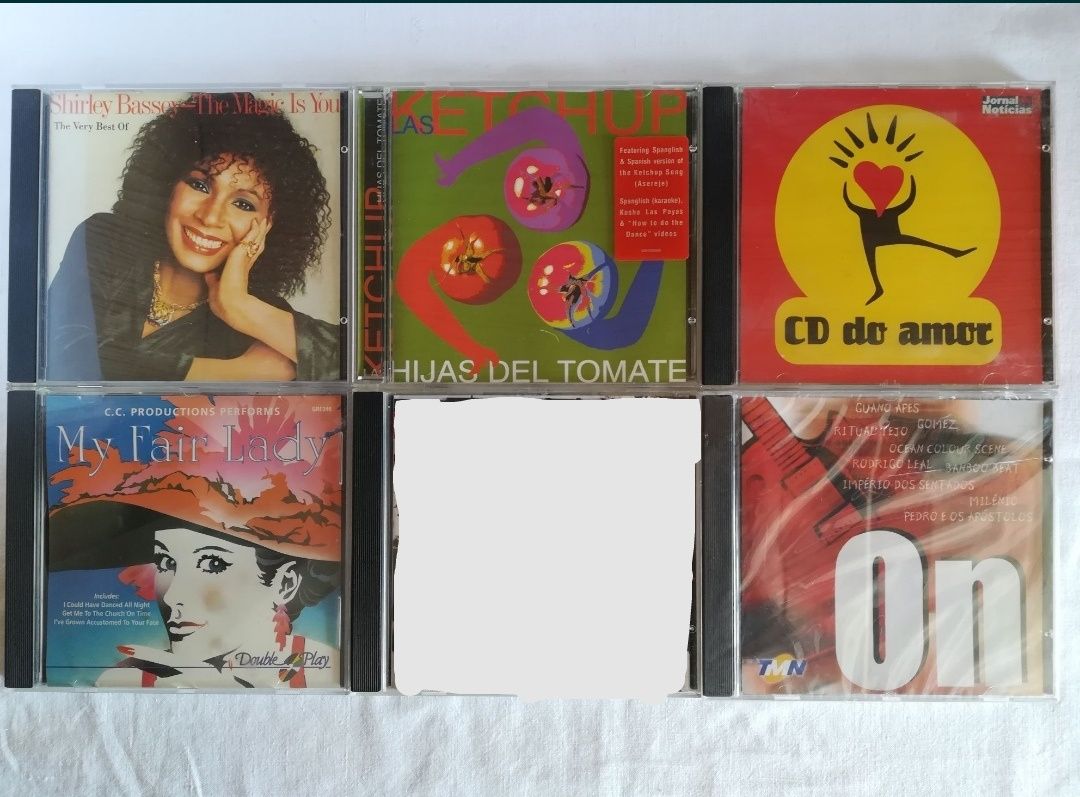 5 CD'S Música, Vários