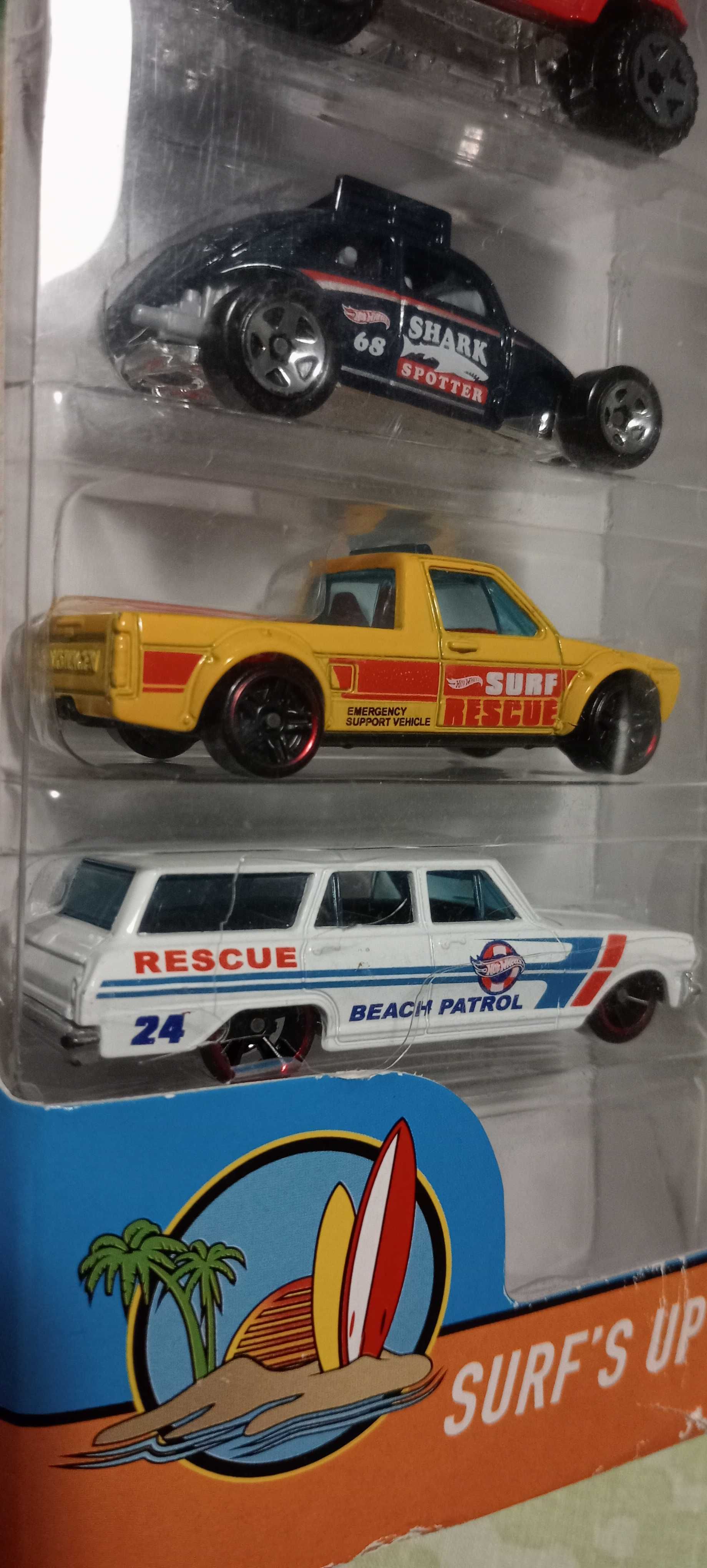 Hotwheels pack 5 Surf's up