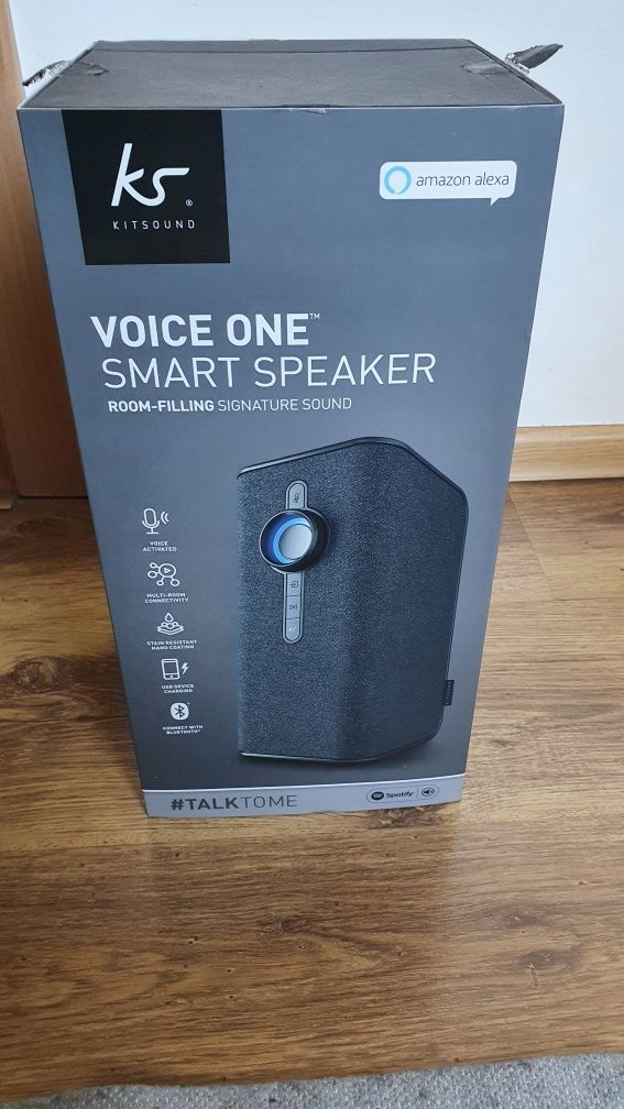KitSound Voice One. Bezprzewodowy głośnik Wifi Bluetooth