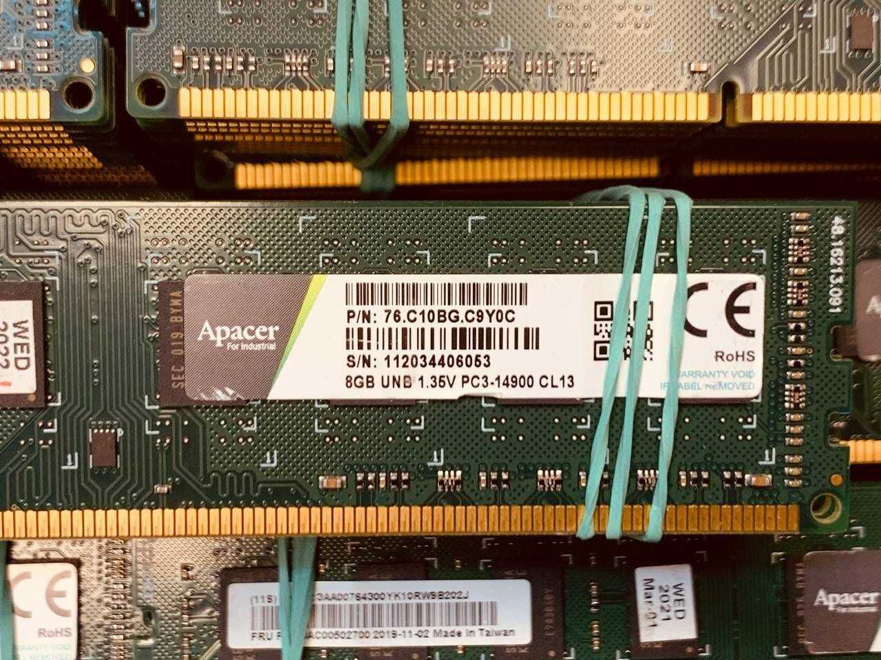 Оперативна пам'ять для ПК DDR3 8gb 1866 | PC3 - 14900 | DIMM