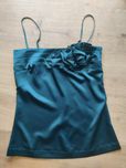 Top acetinado elegante XS