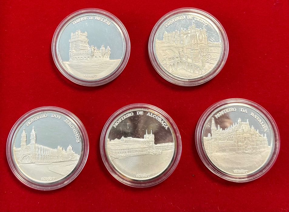 Medalhas de Prata dos Principais Monumentos de Portugal