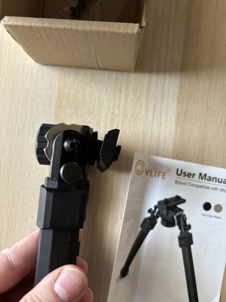 Bipod dwójnóg montarz mlock